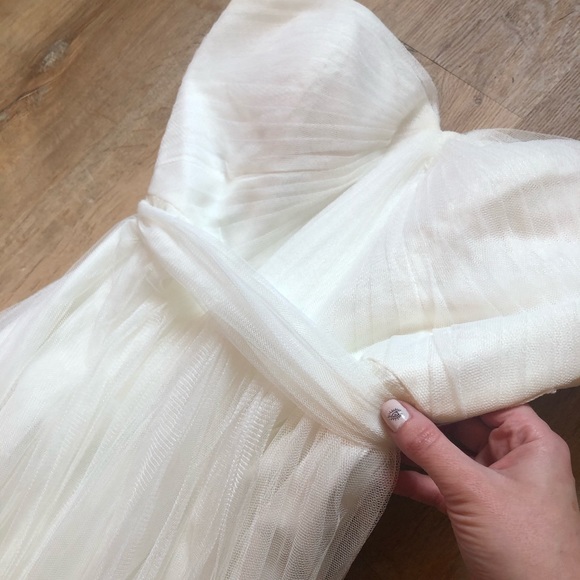 anthro BHLDN tulle wedding dress by Jenny Yoo, 10 - Picture 3 of 16